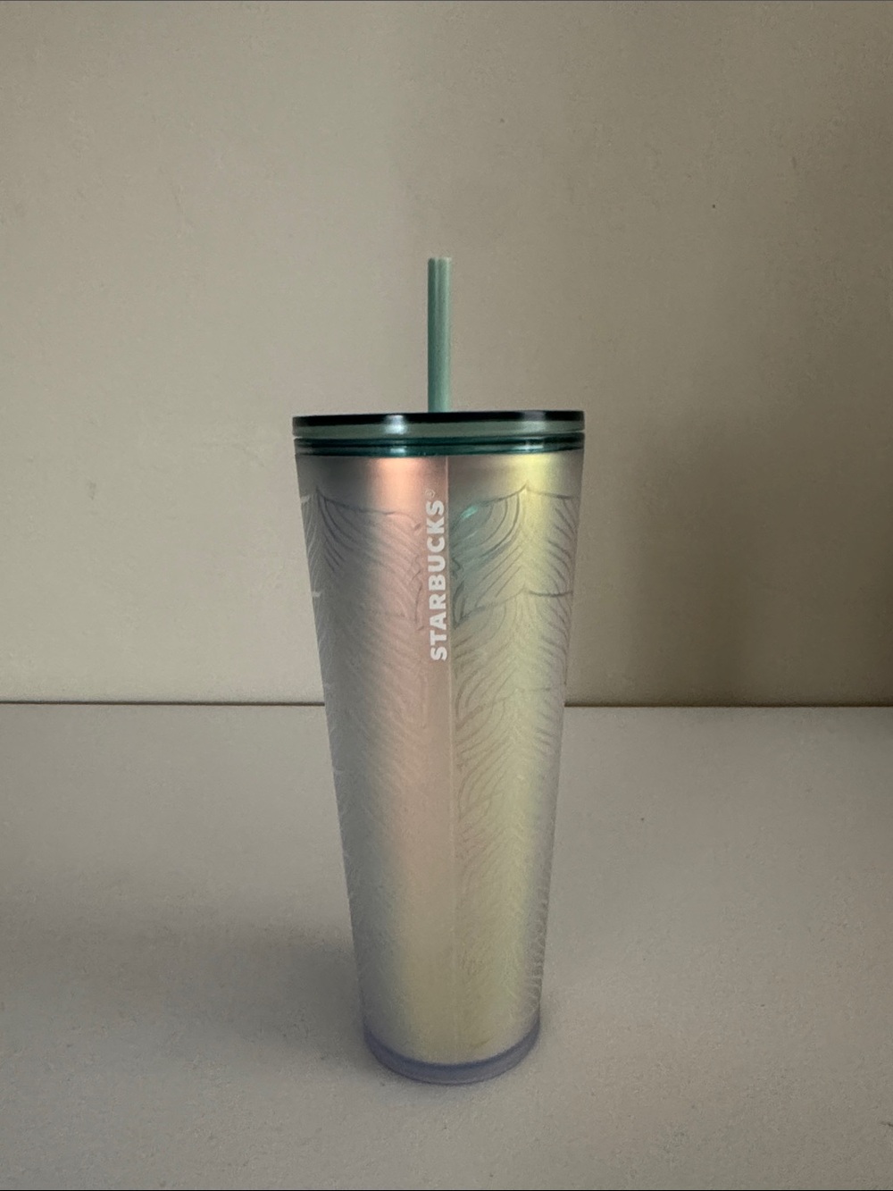 Starbucks cup minty color